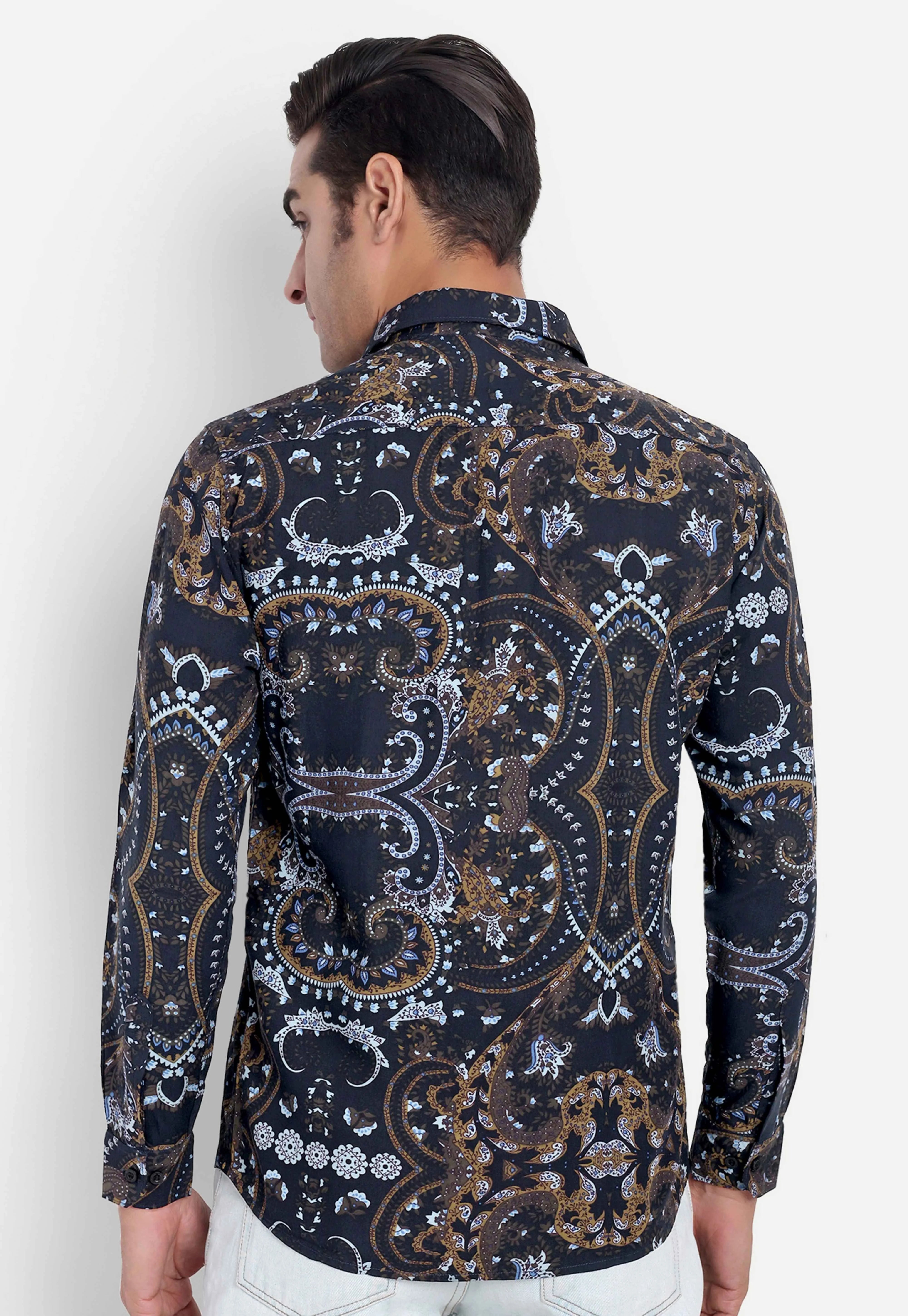 Blue Eclipse Full Sleeve Shirt